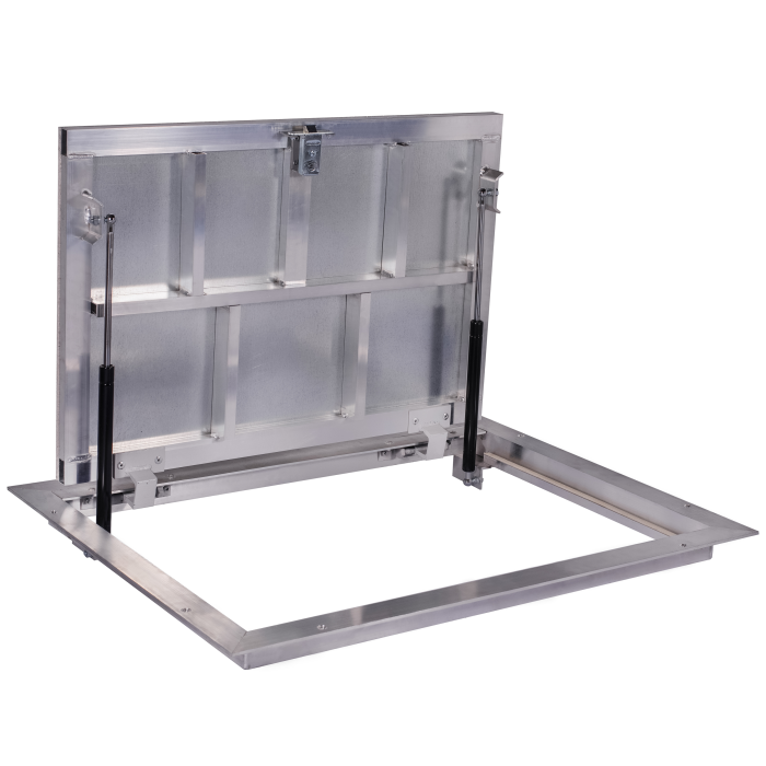 Floor Access Hatch Aluminum 60x90P with Gas Struts
