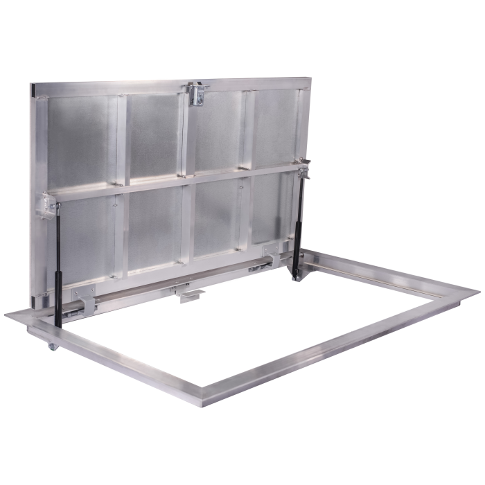 Floor Access Hatch Aluminum 70x140P with Gas Struts