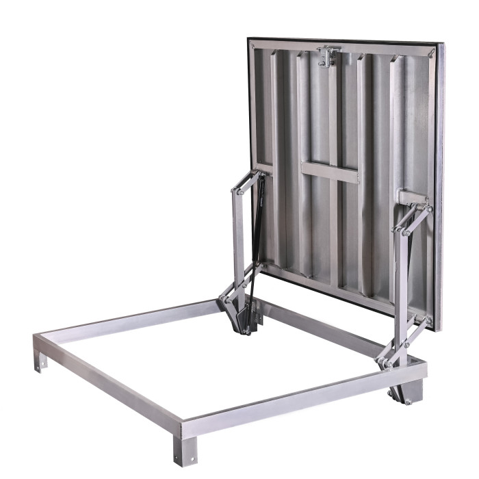 Floor Access Hatch 90 x 100(R) cm for outdoor use