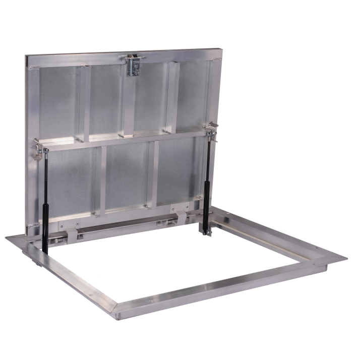 Floor Access Hatch Aluminum 70x80P with Gas Struts