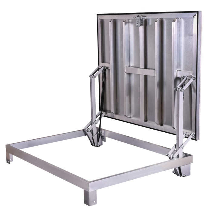 Floor Access Hatch 80 x 100(R) cm for outdoor use